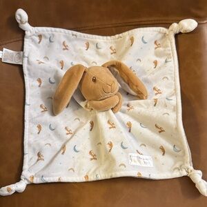 Guess How Much I Love You Brown Bunny Lovey Blanket